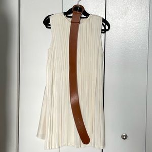 Pleated Summer Cocktail Dress.
